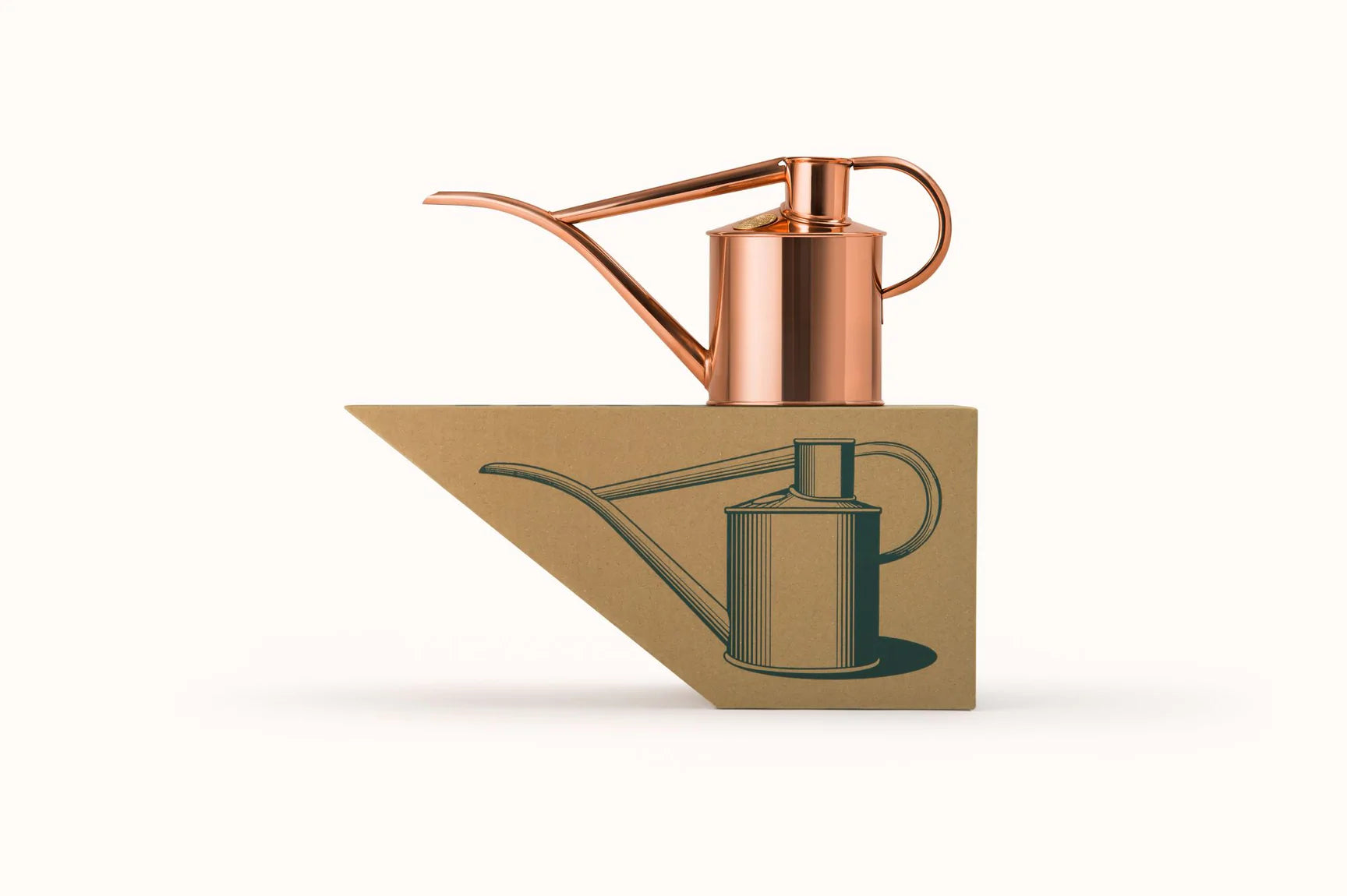Large Copper Watering Can - 2 pint